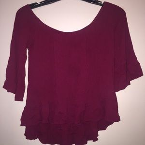 Living Doll Off The Shoulder Top Size Small